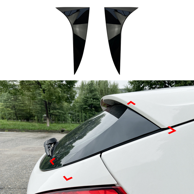 سبويلر جانبي للجناح الخلفي AMP-Z لسيارة Ford Focus 2015-2018