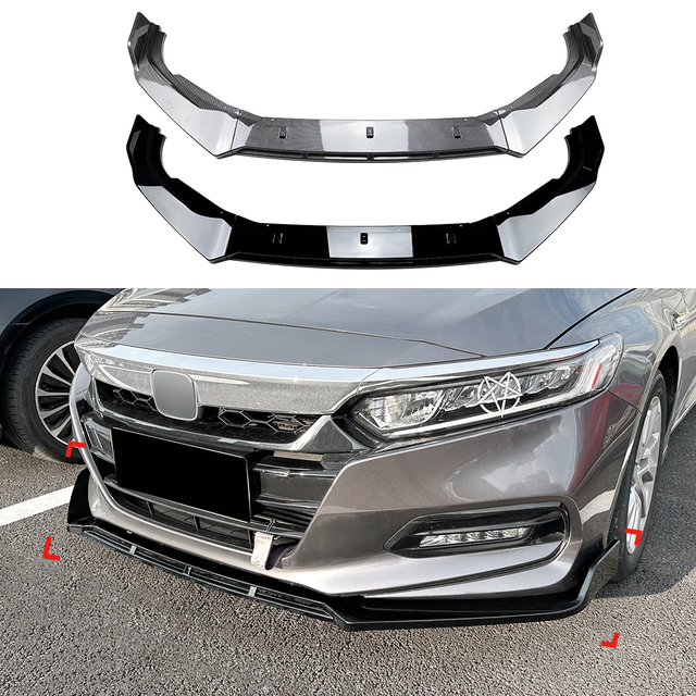 Honda Accord 10Gen 2018-2021 i&ccedil;in AMP-Z &Ouml;n &Ouml;N TAMPON Spiltter