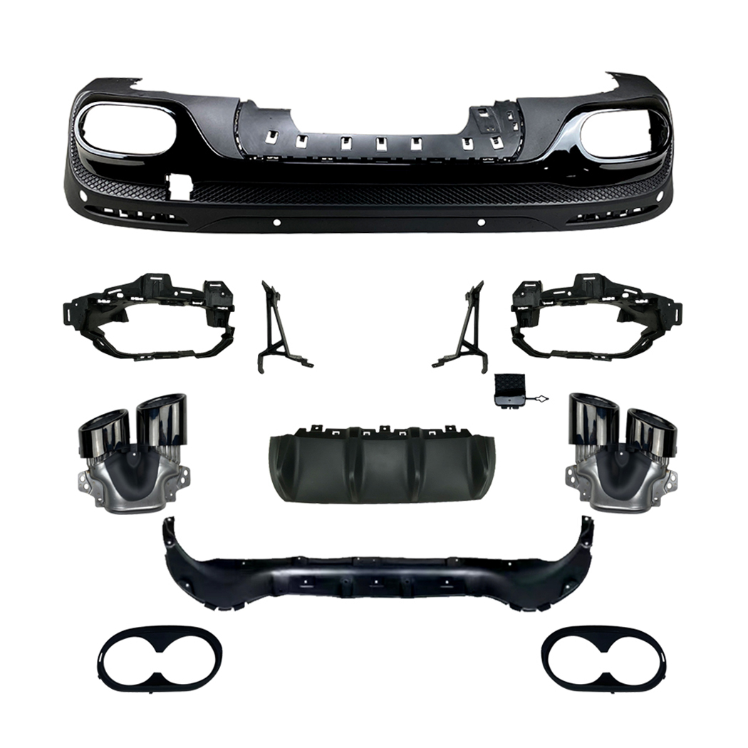 Borde del aler&oacute;n del parachoques trasero AMP-Z para Mercedes Benz GLB Class X247 2019+