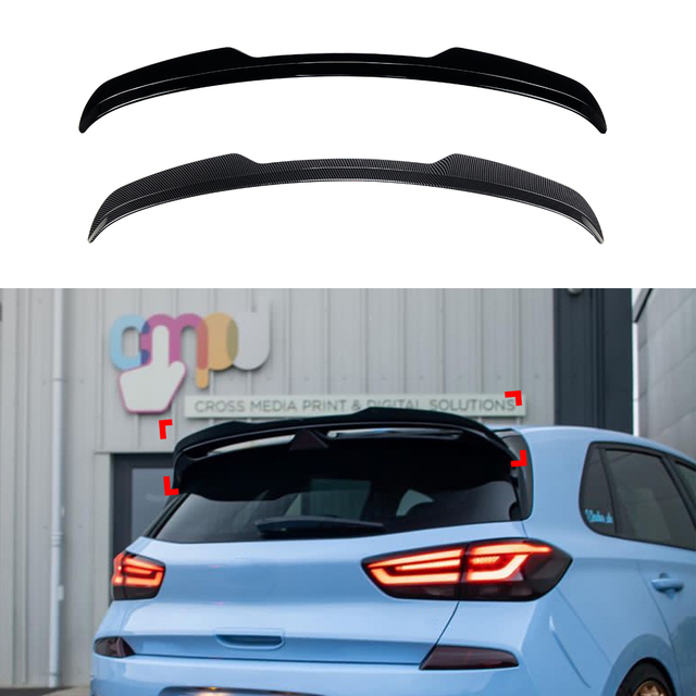 AMP-Z المفسد الجناح الخلفي لـ Hyundai I30N MK3 2017+