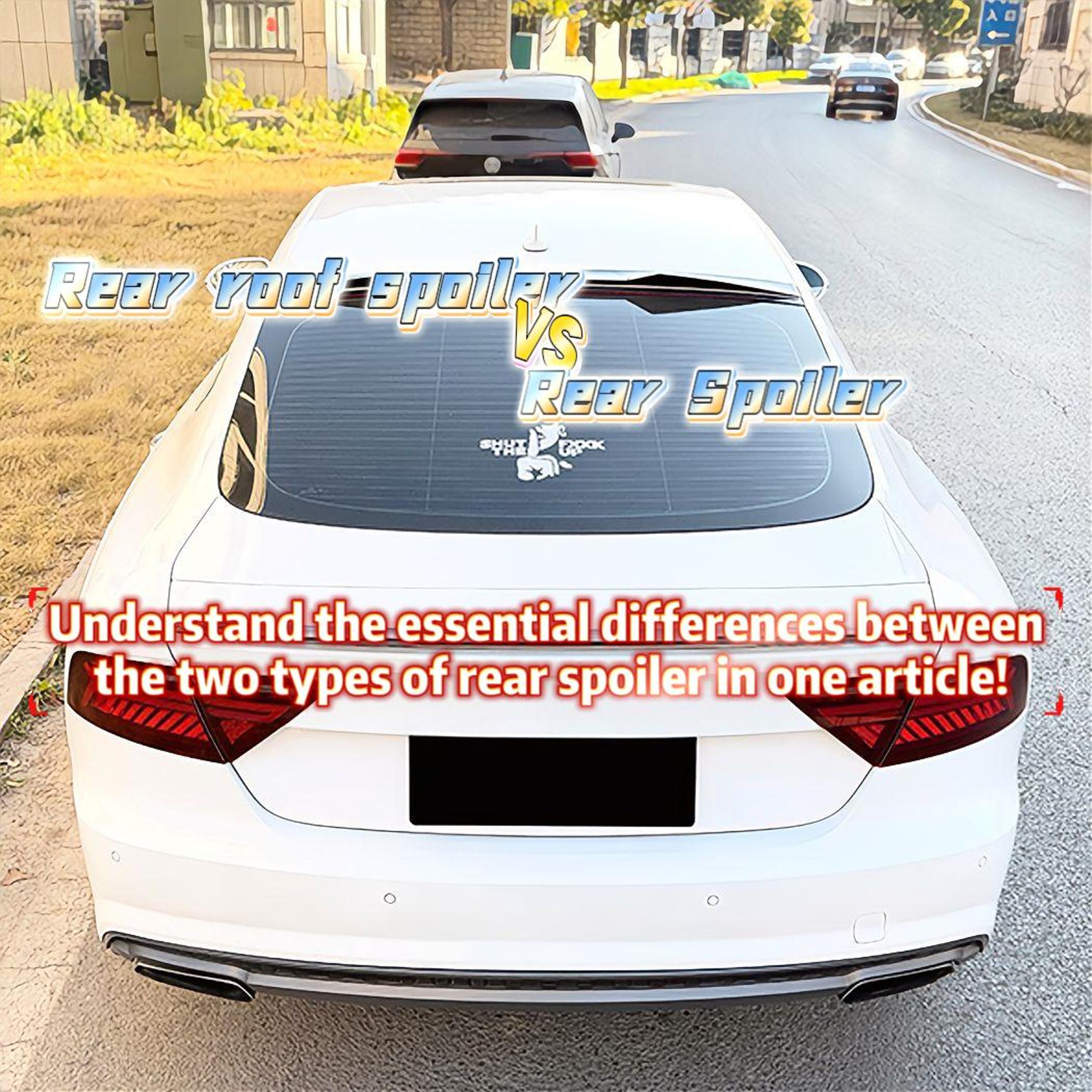 Qual &egrave; la differenza tra lo spoiler per auto sul tetto e lo spoiler per auto sull'ala posteriore？.jpg