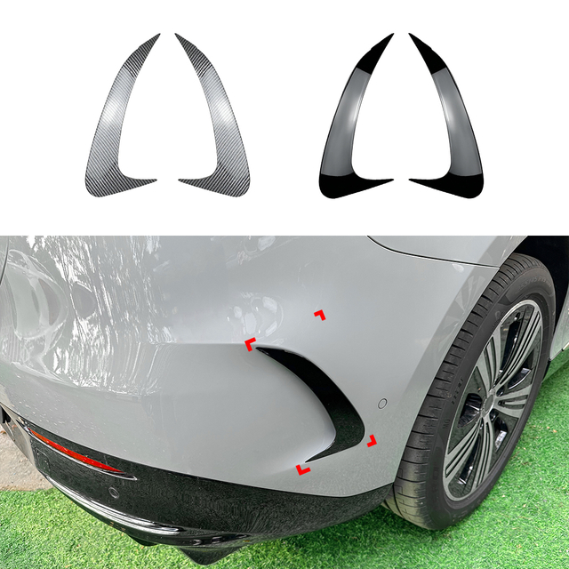 Autocollant de s&eacute;parateur lat&eacute;ral arri&egrave;re AMP-Z pour Mercedes Benz EQE V295 AMG Line 2023+