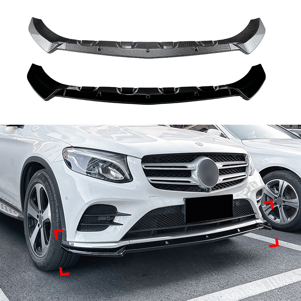 AMP-Z L&egrave;vre de pare-chocs avant pour Mercedes Benz GL C Class X253 Ligne AMG pr&eacute;-lifting 2016-2019