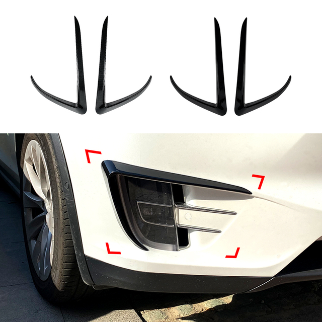 AMP-Z achtersplittersticker voor Tesla Model X 2015-2020