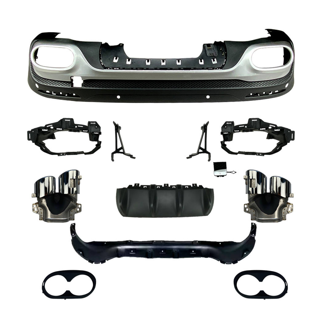 Borde del aler&oacute;n del parachoques trasero AMP-Z para Mercedes Benz GLB Class X247 2019+