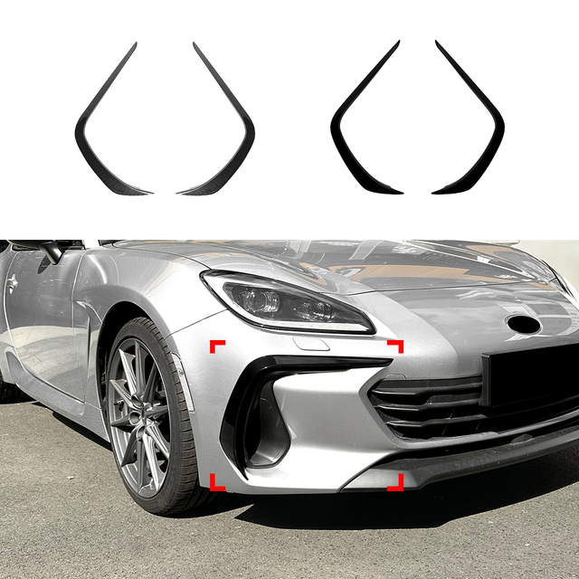 AMP-Z الأمامي زعانف المفسد المفسد الجانبي ل Subaru BRZ ZD8 2021+