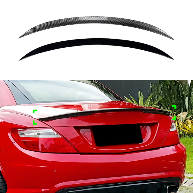 Aileron d'aile arri&egrave;re AMP-Z pour Mercedes Benz SLK SLC R172 2011-2019