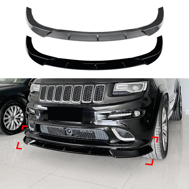 Spilter per paraurti anteriore AMP-Z per Jeep Grand Cherokee SRT8 2012-2016