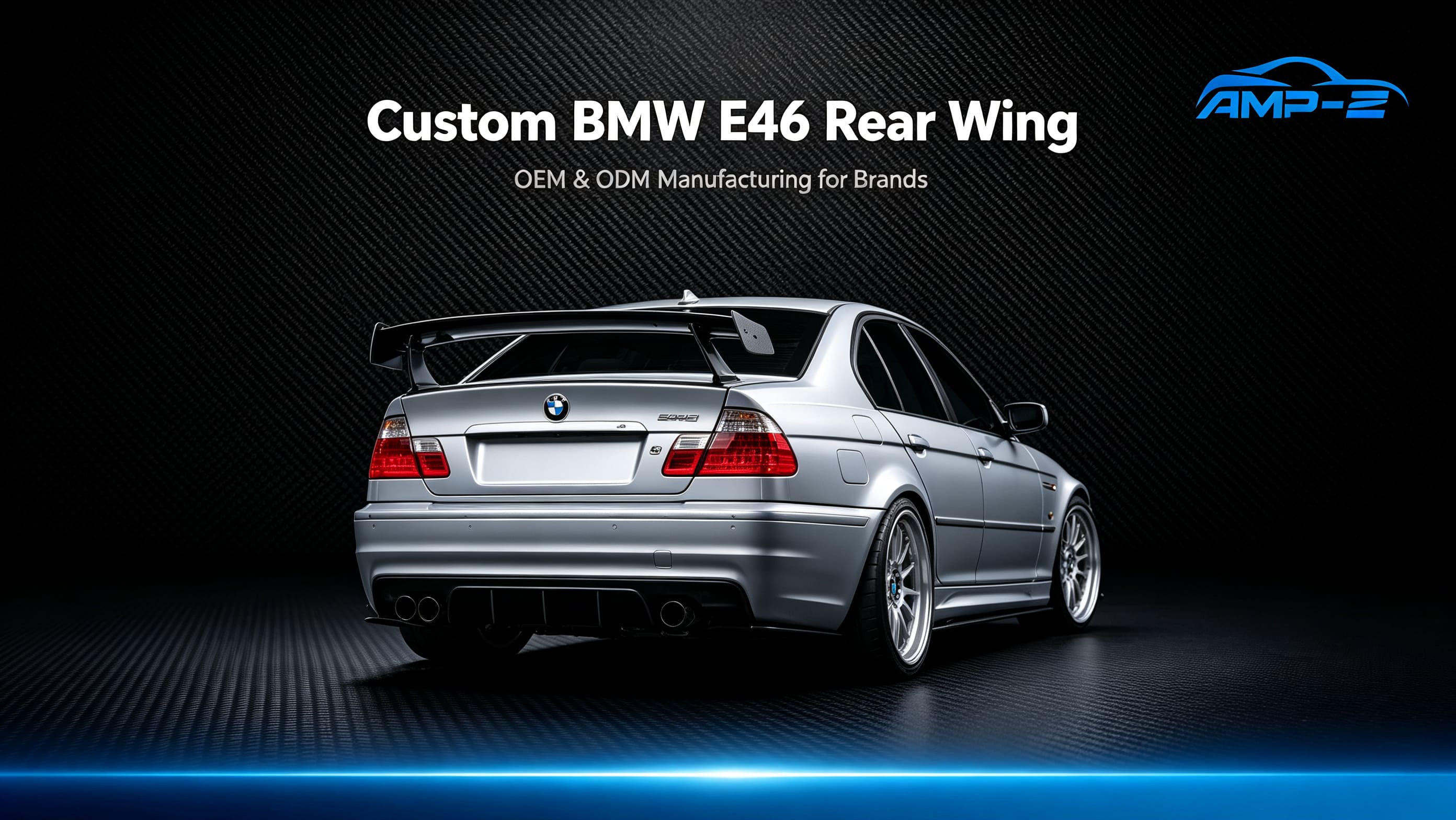 Кастомное заднее крыло BMW E46 — производство OEM и ODM для брендов.jpg